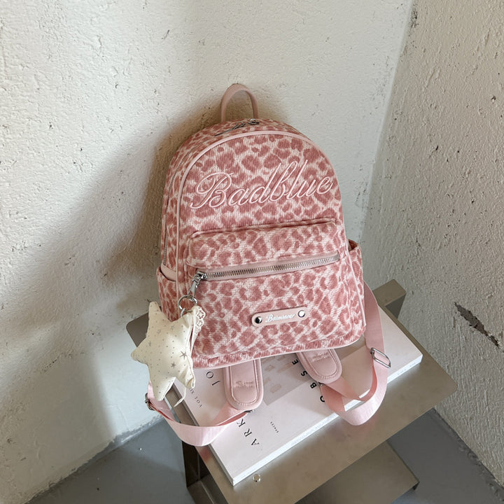 Trendy Patterned Backpack