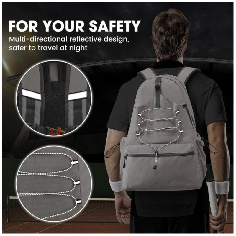 Sporty Tennis Backpack Kalsten