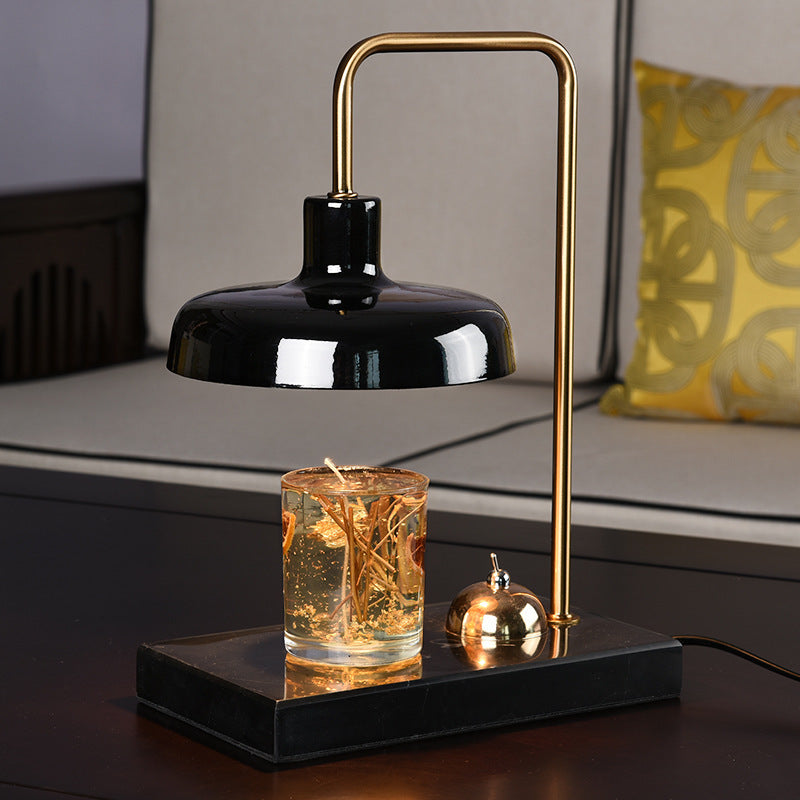 Modern Table Lamp with Candle Holder