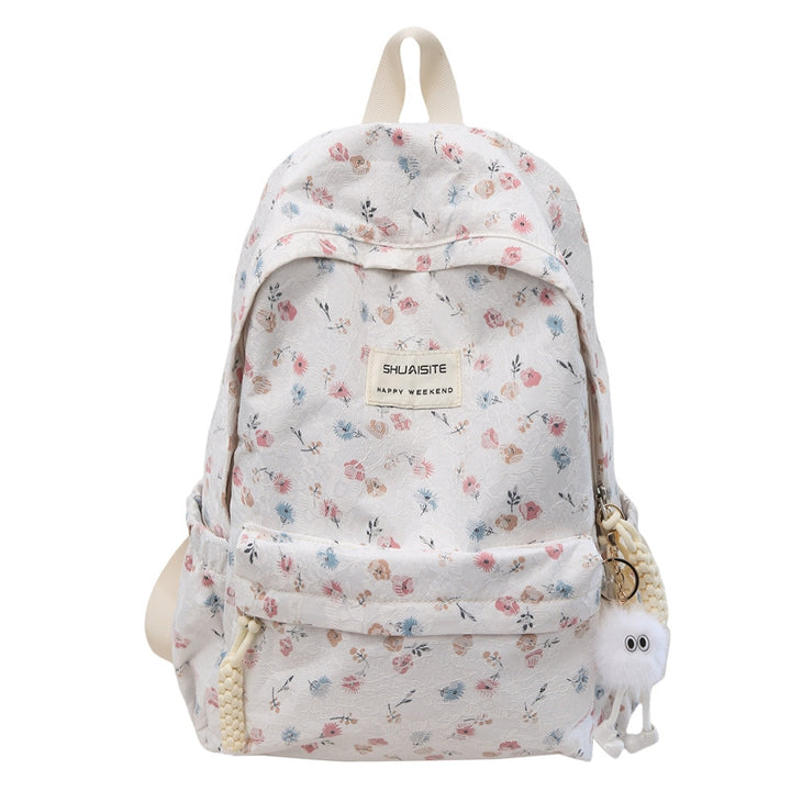 Trendy Checked Backpack Kalsten