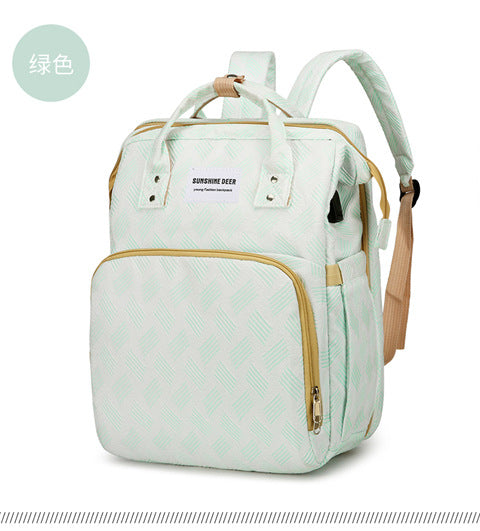 Functional Quilt-Patterned Backpack Kalsten
