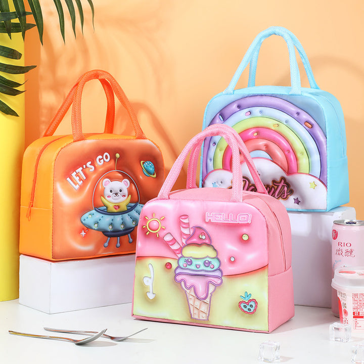 Fun Fox Character Insulated Lunch Box