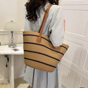Oversized Beach Bag Made of Woven Material Kalsten