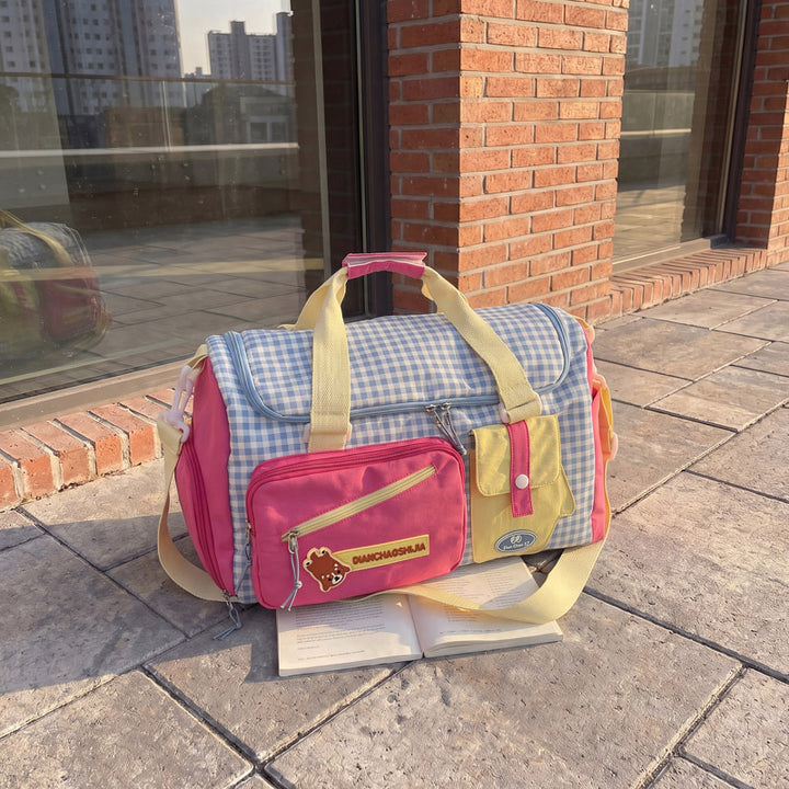 Stylish Multi-Compartment Travel Duffel Bag Kalsten