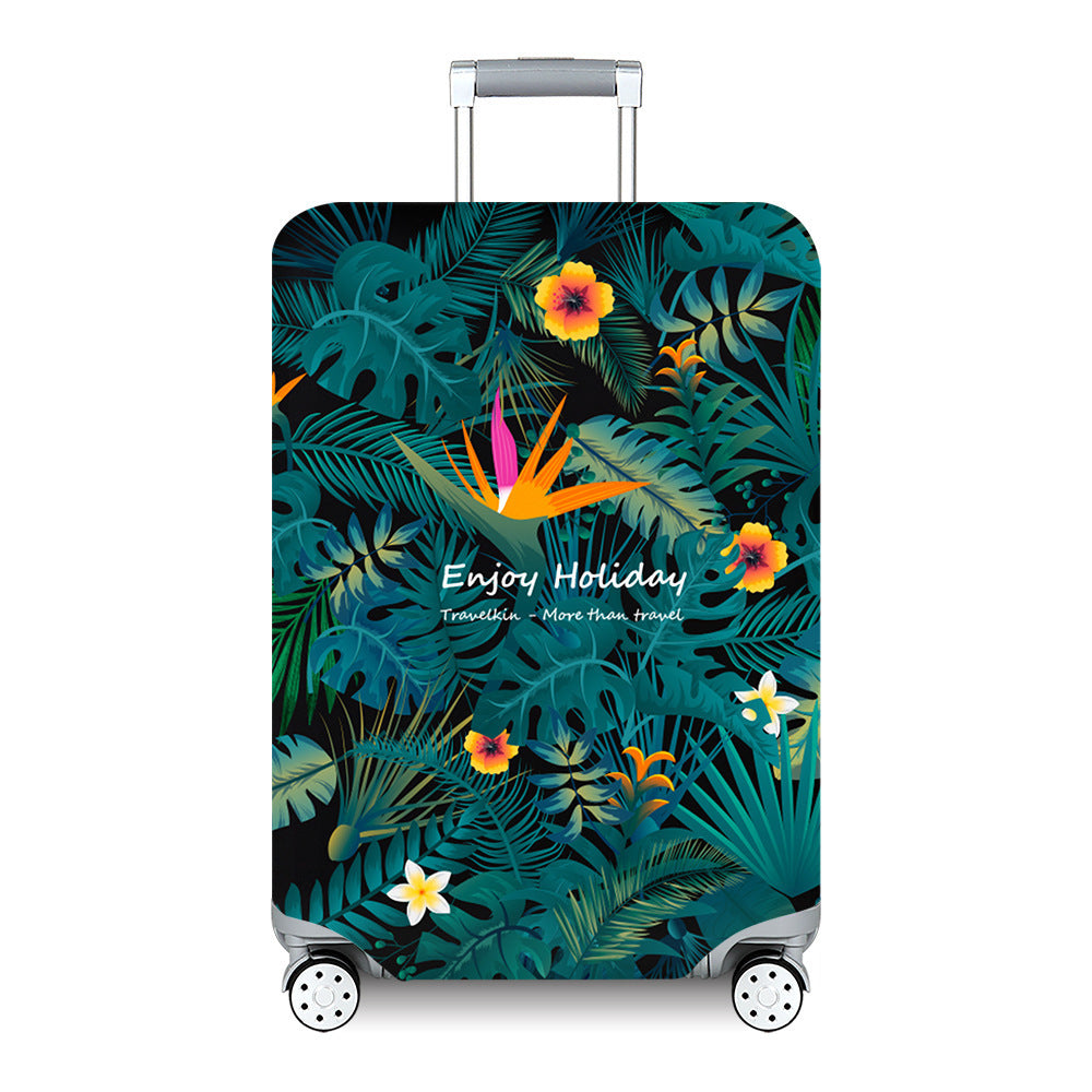 Women's Hard Shell Travel Suitcase with Custom Statement Design Kalsten
