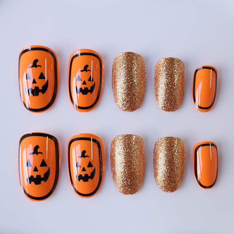 Festive Halloween Nail Art Enhancements Kalsten