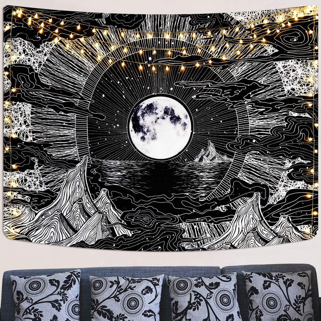 Celestial Mountains Wall Tapestry