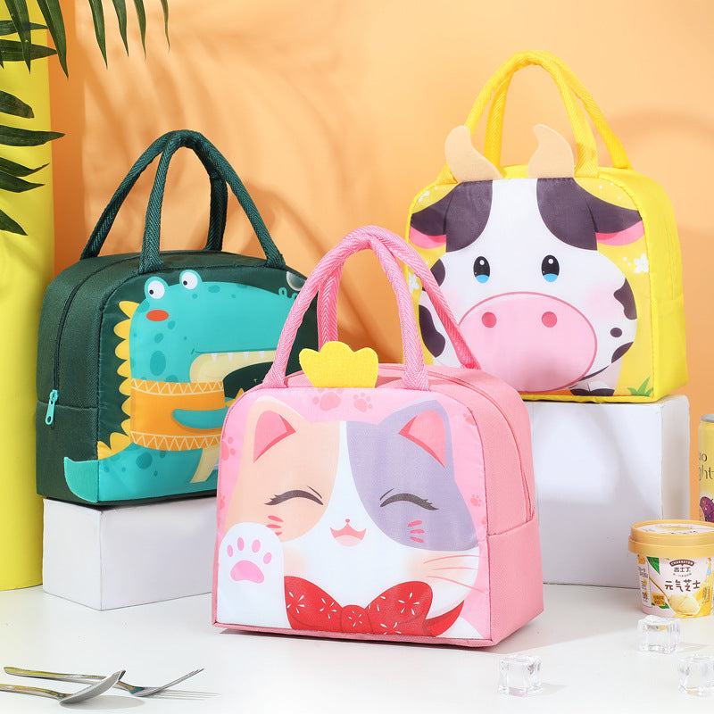 Cute Rabbit-Themed Insulated Lunch Bag