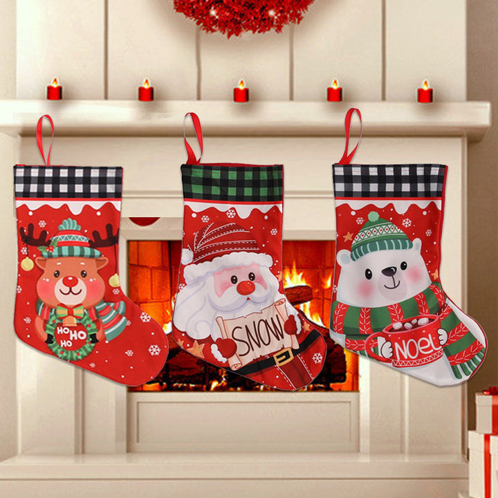 Christmas Themed Decorative Stocking