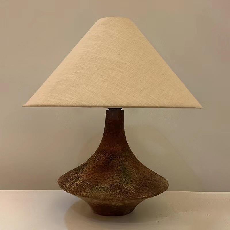 Artisan Table Lamp with Natural Aesthetic