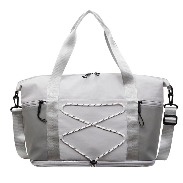 Sporty Shoulder Bag With Practical Organizer Kalsten