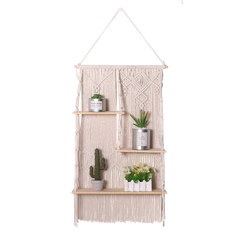 Multi-Tier Hanging Plant Shelf