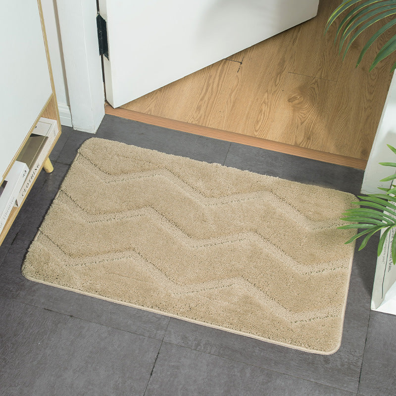 Chevron Pattern Bath Mat