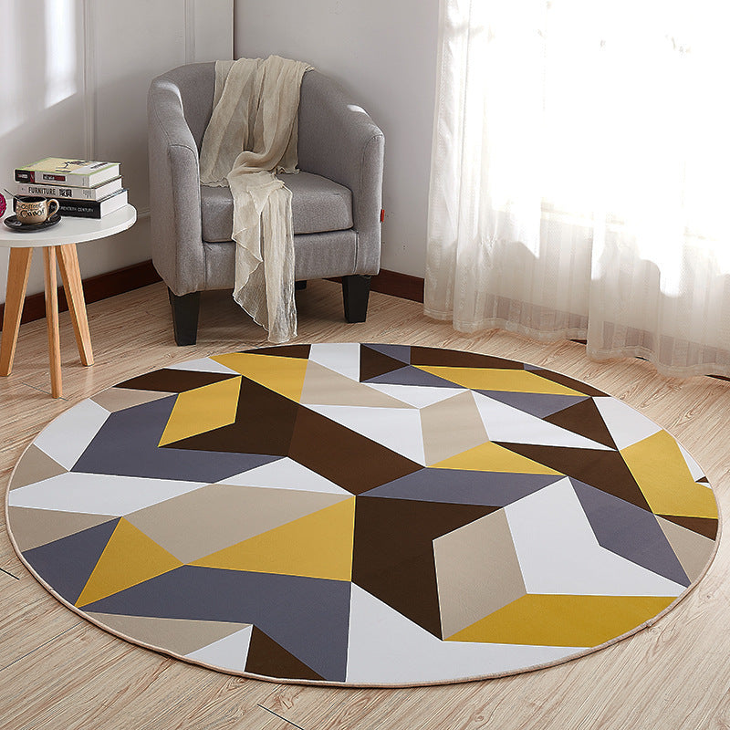 Captain America Shield-Themed Area Rug