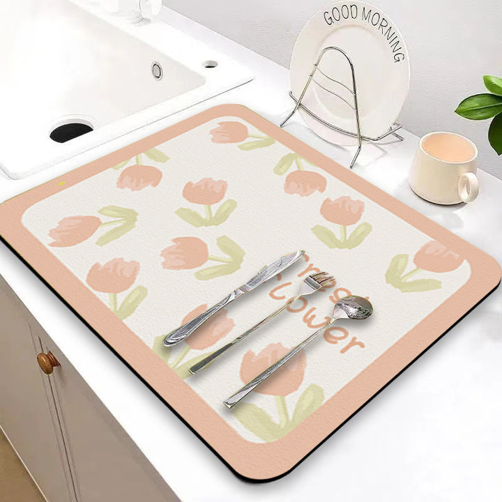 Decorative Kitchen Counter Mat