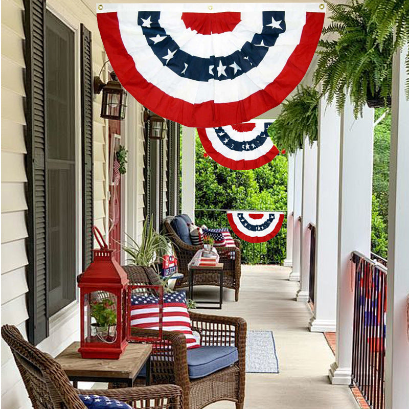 Decorative Patriotic Bunting Banner