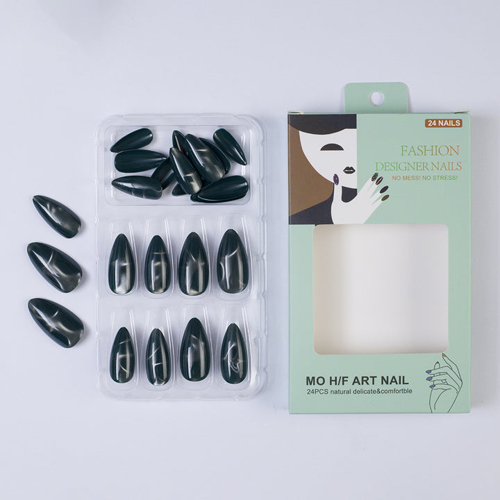 Artificial nails with elegant pointed design Kalsten