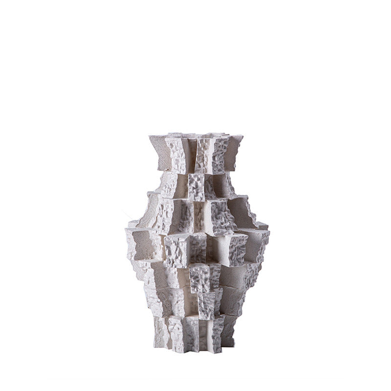 Artistic Textured Ceramic Vase