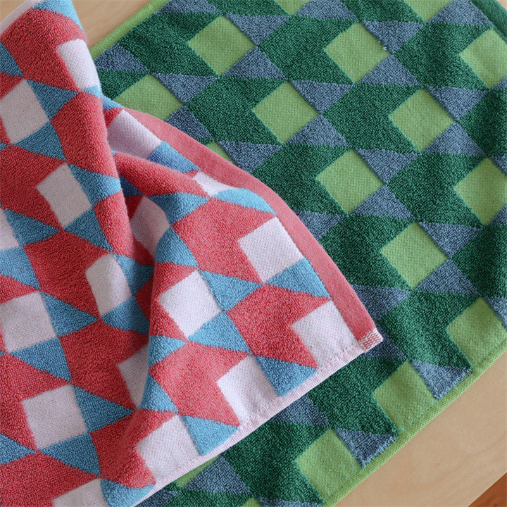 Soft Jacquard Guest Towel with Cherry Pattern Kalsten