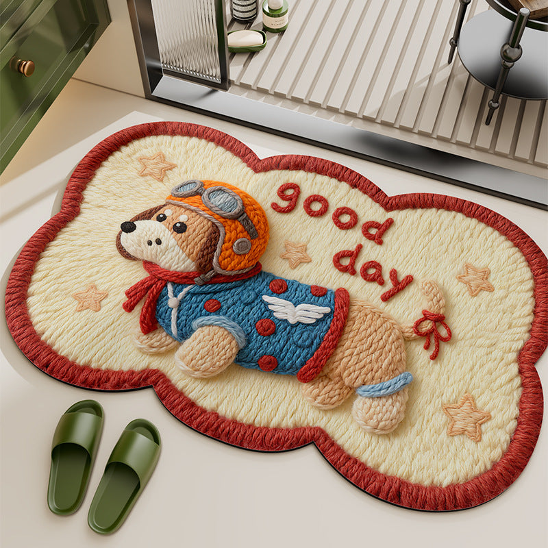 Playful Animal-Themed Area Rug