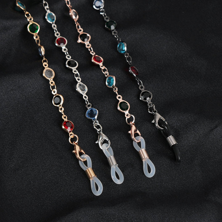 Decorative Gemstone Eyewear Chain Kalsten