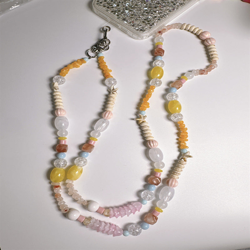 Multi-Color Beaded Eyewear Lanyard Kalsten