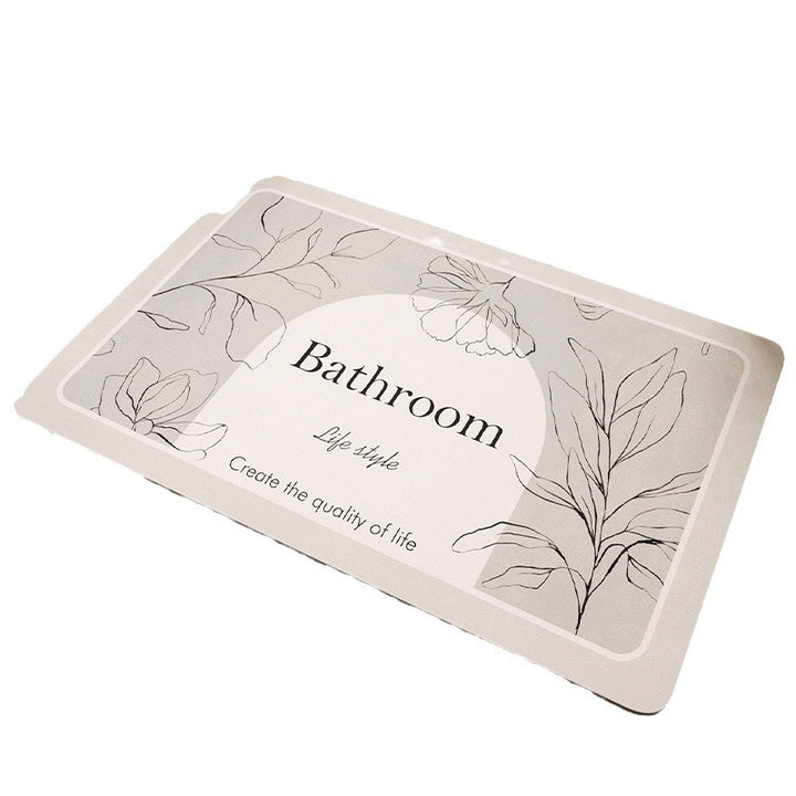 Stylish Bathroom Floor Mat Kalsten