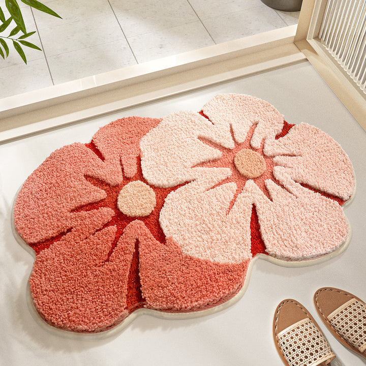 Camouflage Pattern Bath Mat