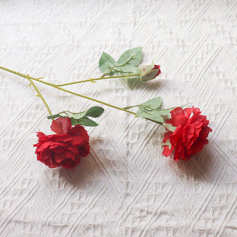 Elegant Faux Rose Stem