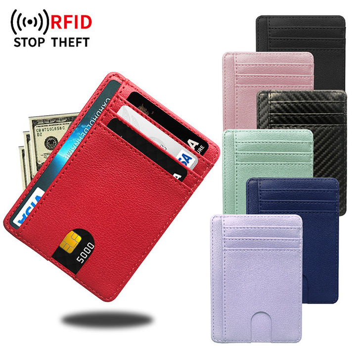 Slim Leather Card Holder Kalsten
