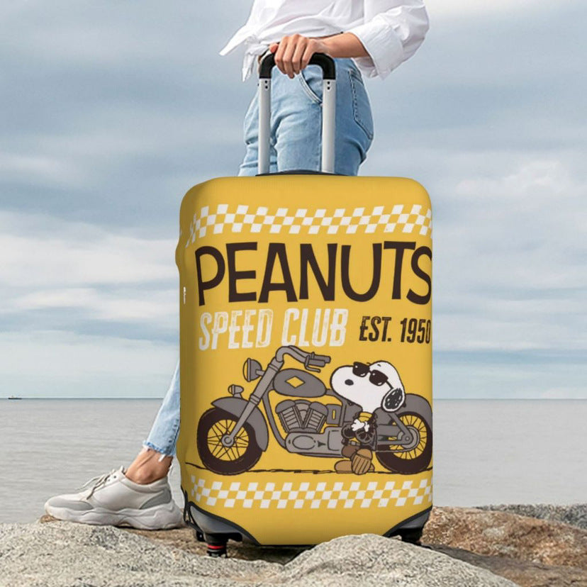 Unisex nan Children's hard shell suitcase with printed front of a well-known video game character, telescopic handle and 360° smooth-rolling wheels Kalsten