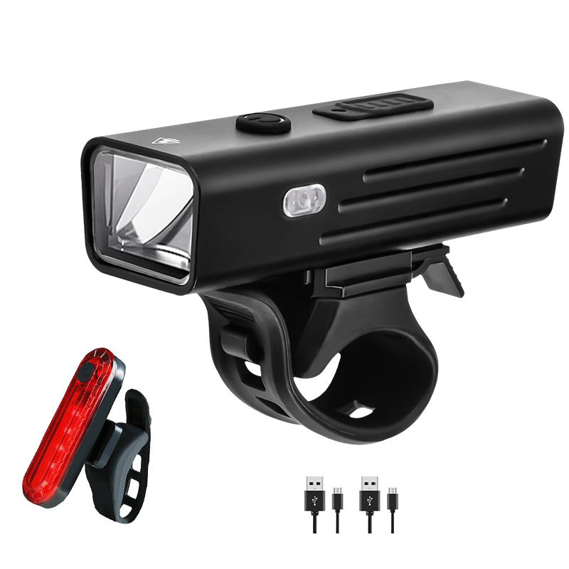 Rechargeable Bicycle Headlight and Safety Taillight Set Kalsten