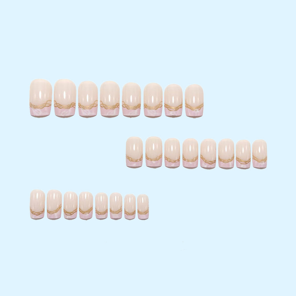 Luxury glamour design artificial nails Kalsten