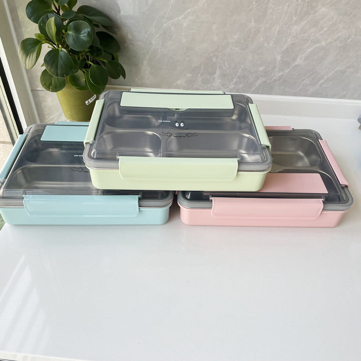 Multi-Compartment Stainless Steel Lunch Box
