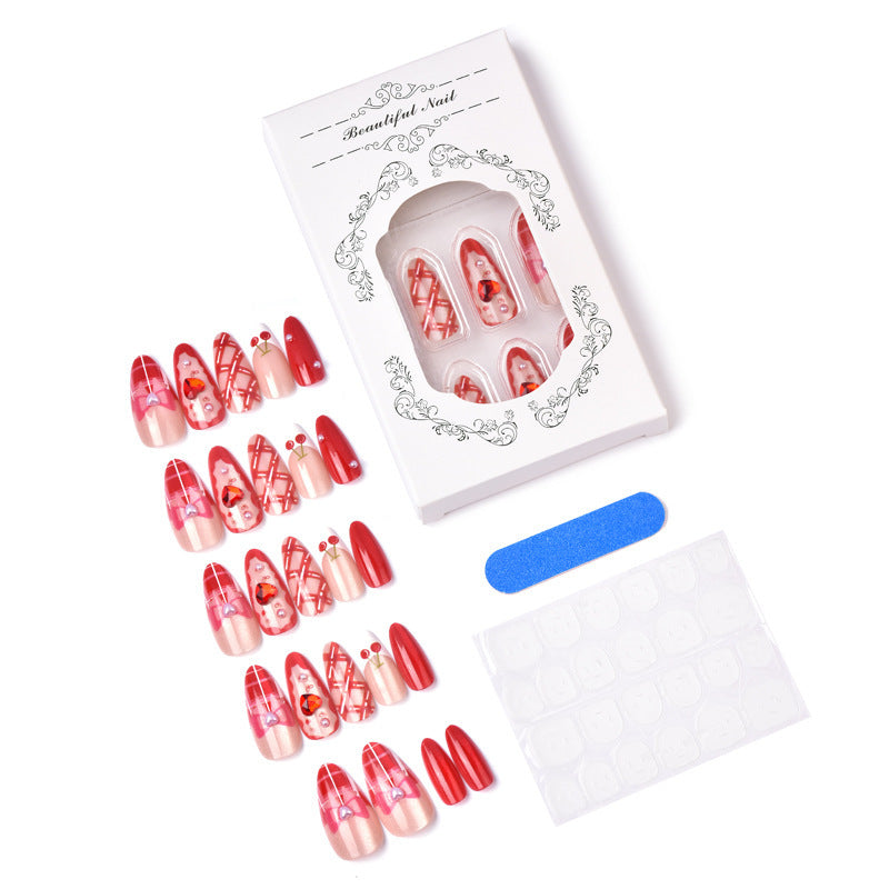 Playful Artificial Nail Set Kalsten