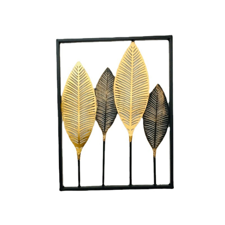 Leaf-Inspired Metal Wall Art Kalsten