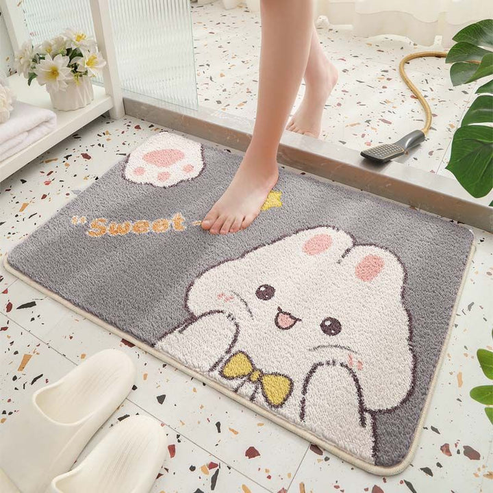 Cute Duck-Themed Bathroom Mat