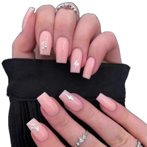 Artistic nail set with 3D flower and bow details Kalsten