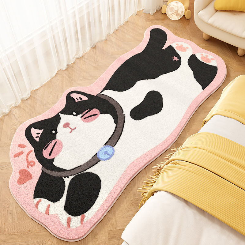Playful Cat-Themed Area Rug