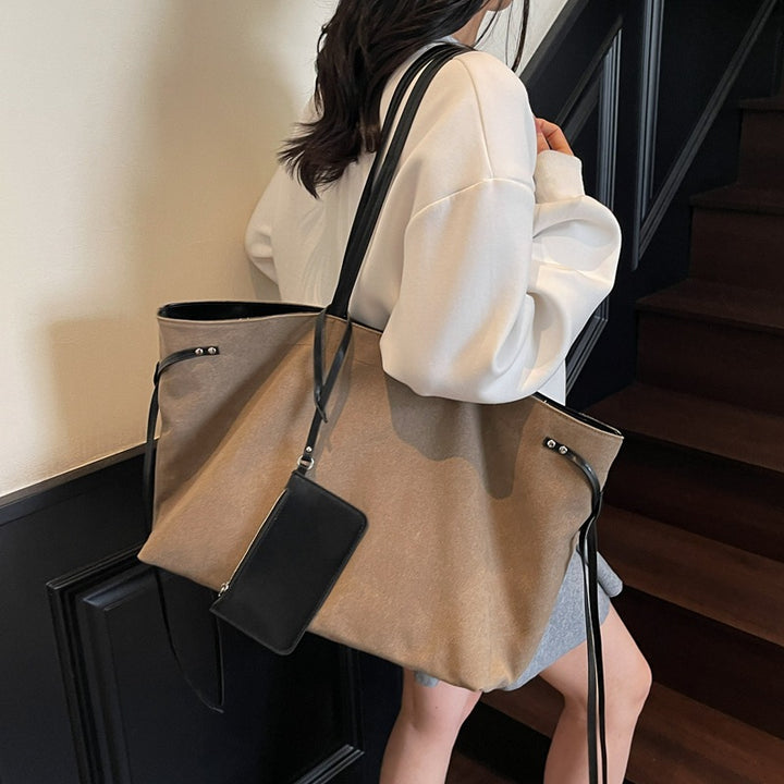 Spacious Canvas Tote Bag Kalsten