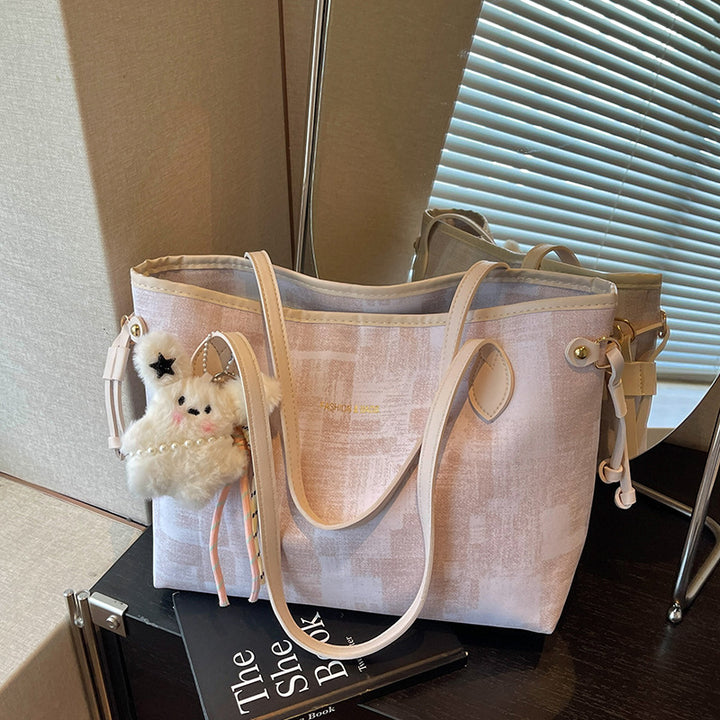 Textured Tote Bag