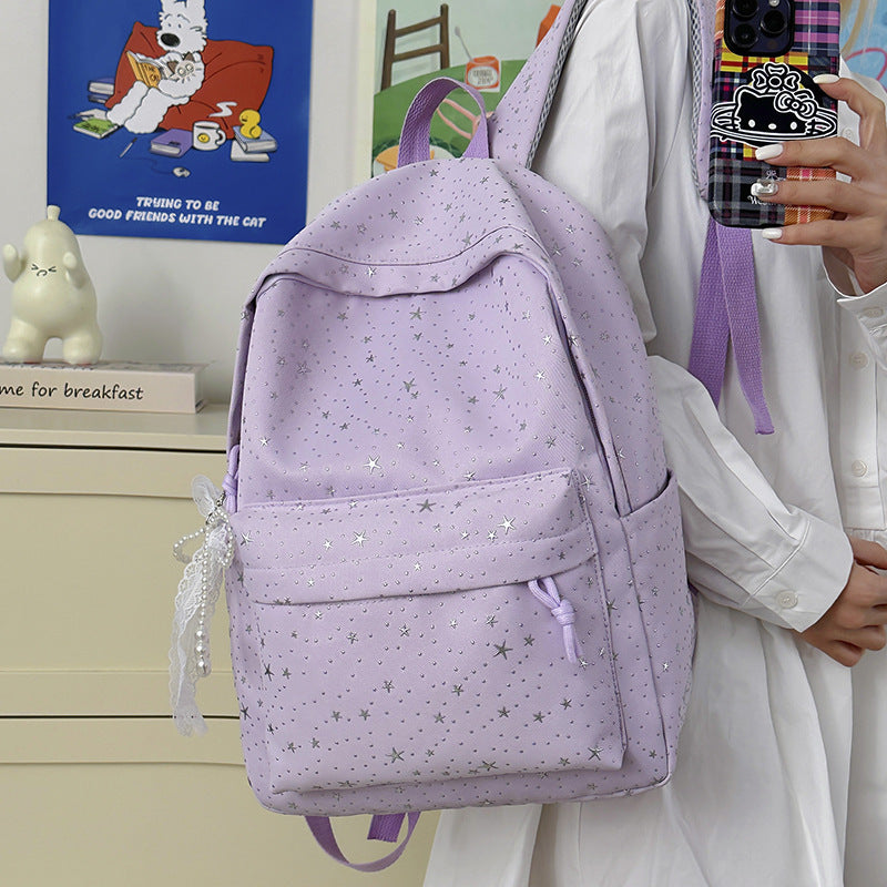 Girls Decorative Star Pattern Kalsten