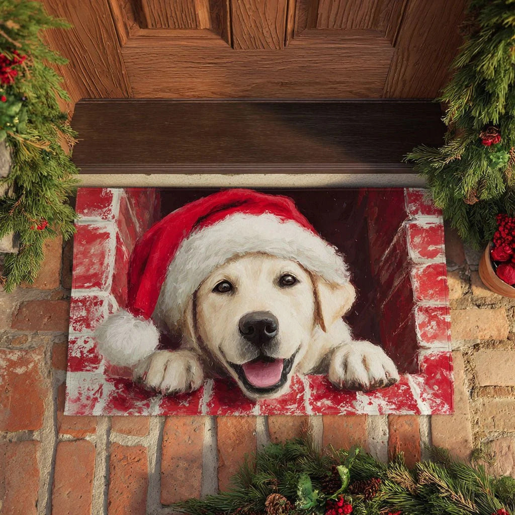 Holiday-Themed Decorative Doormat