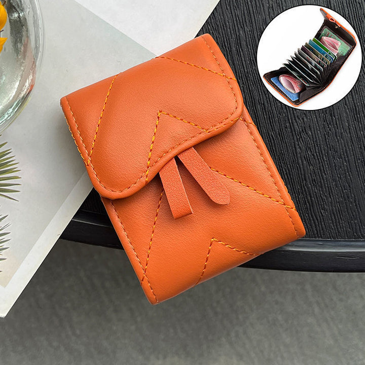 Chic Quilted Card Holder Kalsten