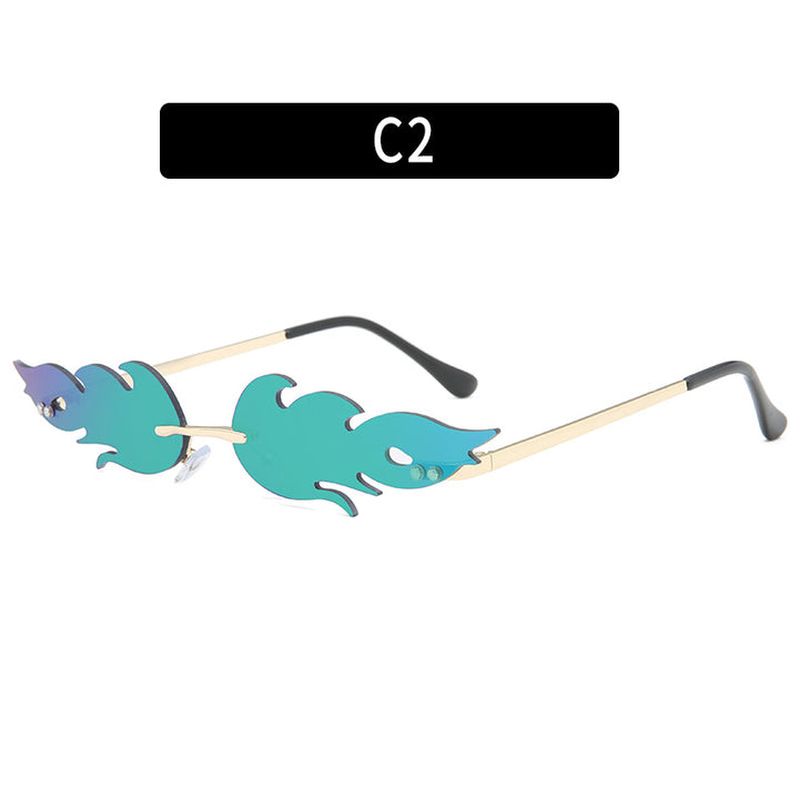 Artistic Flame Design Sunglasses