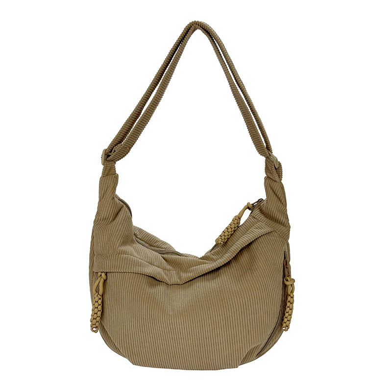 Shoulder bag with artistic fan design Kalsten