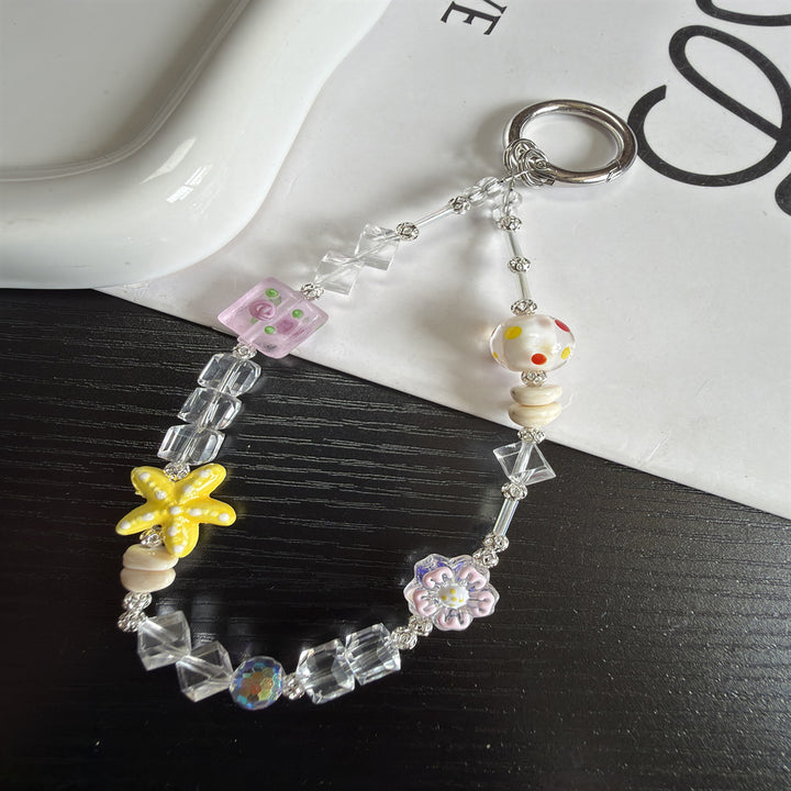 Decorative Beaded Charm Keychain Kalsten 1790135504