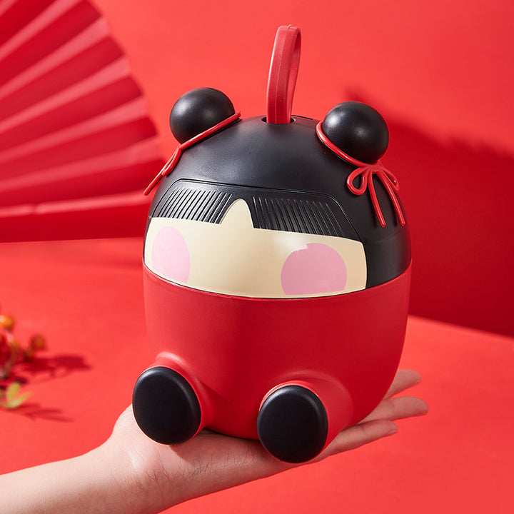 Cute Cartoon-Themed Trash Can Kalsten