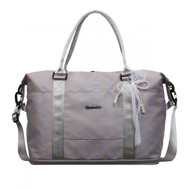 Chic Polka Dot Weekend Duffel Bag Kalsten