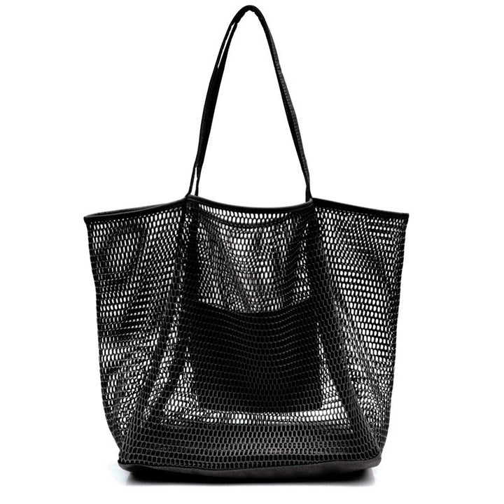 Spacious mesh beach bag Kalsten